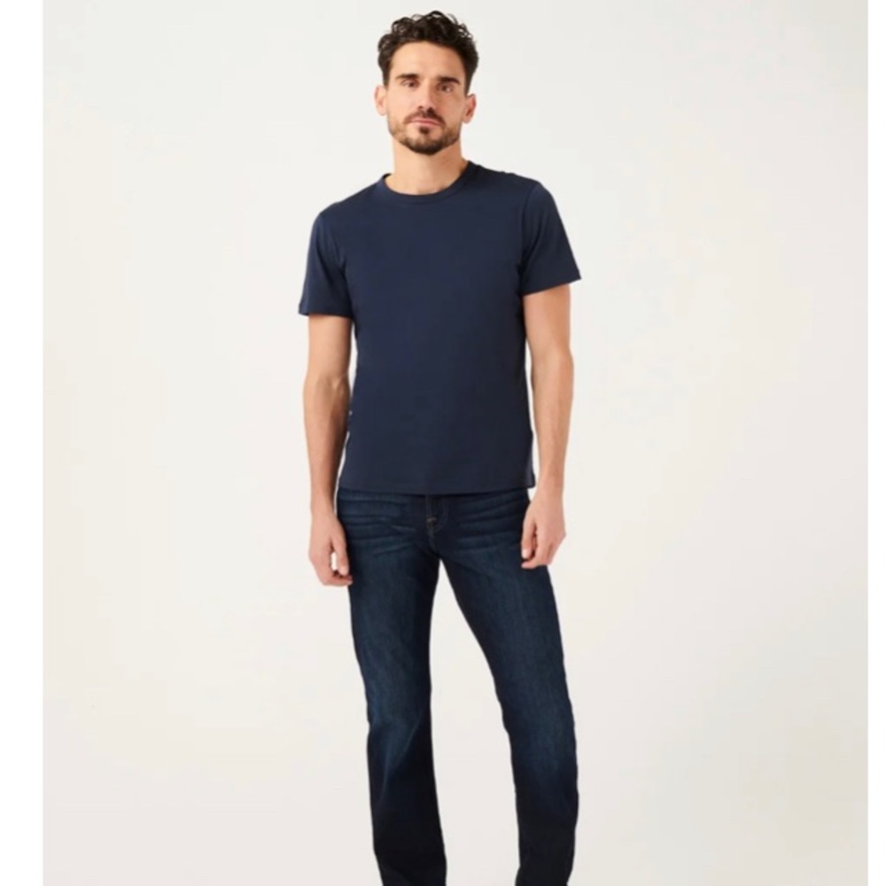 7 For All Mankind Luxe -  PERFORMANCE STRAIGHT BUTTON FLY